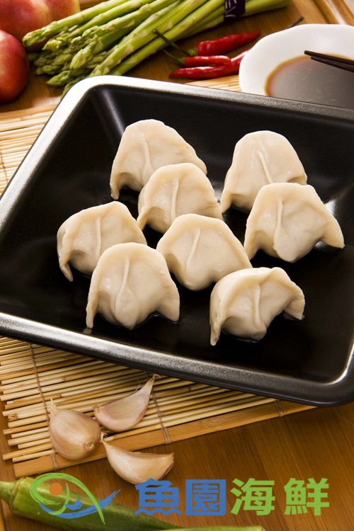 【魚園海鮮】手工花枝水餃